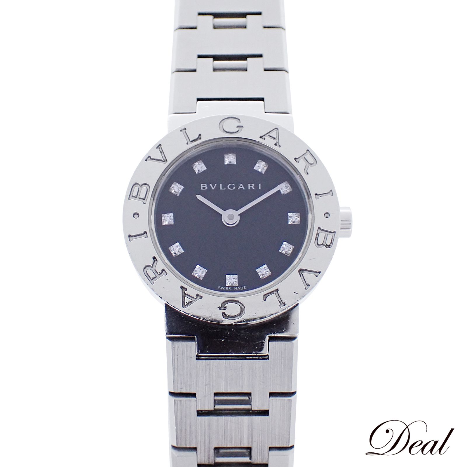 12Pダイヤ ブルガリ ブルガリブルガリ BB23SS レディース 腕時計