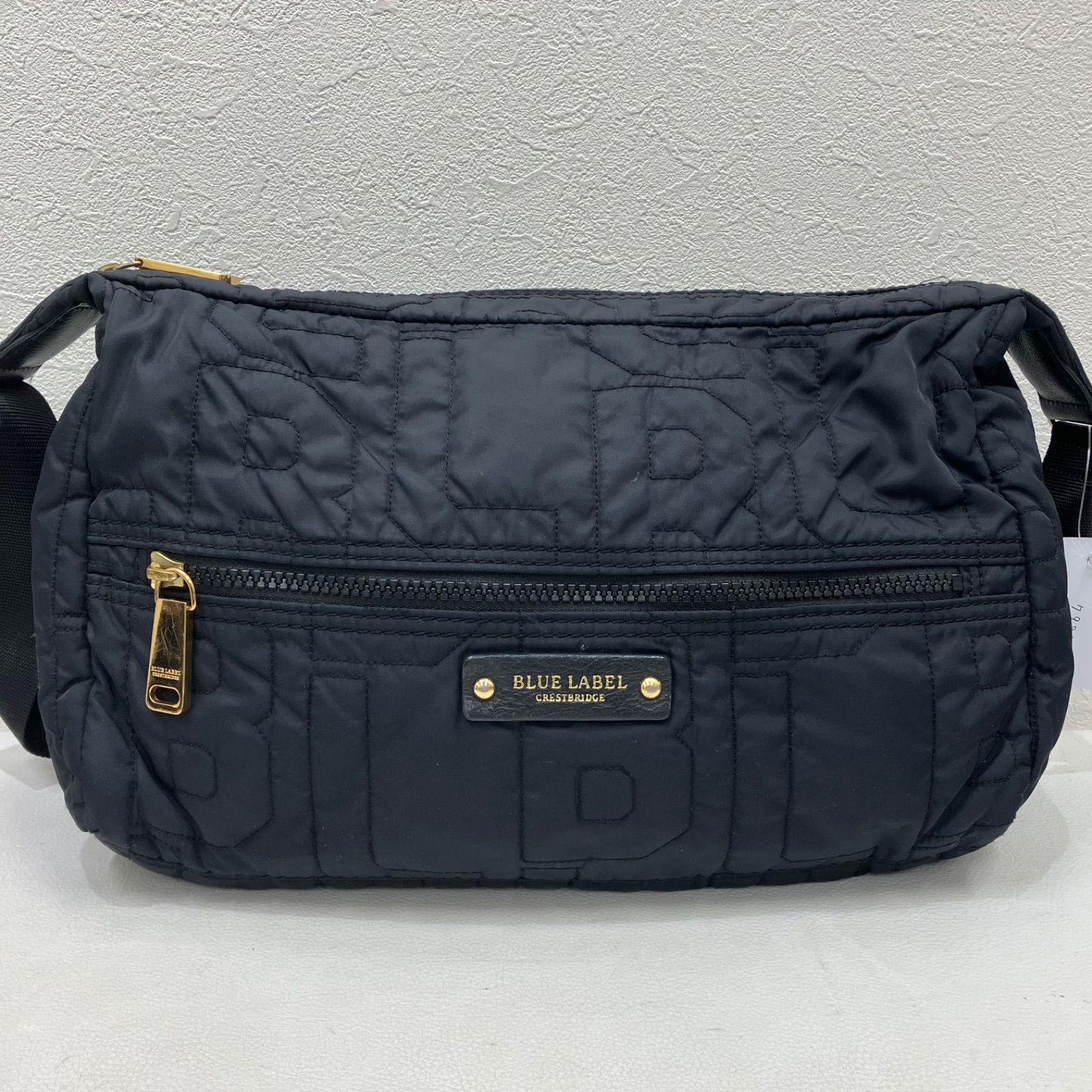 BLUE LABEL CRESTBRIDGE　ショルダーバック　ノバチェック BLUE LABEL CRESTBRIDGEショルダーバックノバチェック