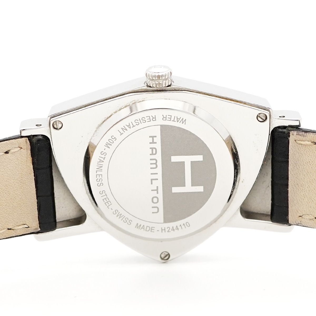 ☆SALE【5wwp0166】ハミルトン ベンチュラ H244110 黒文字盤【中古