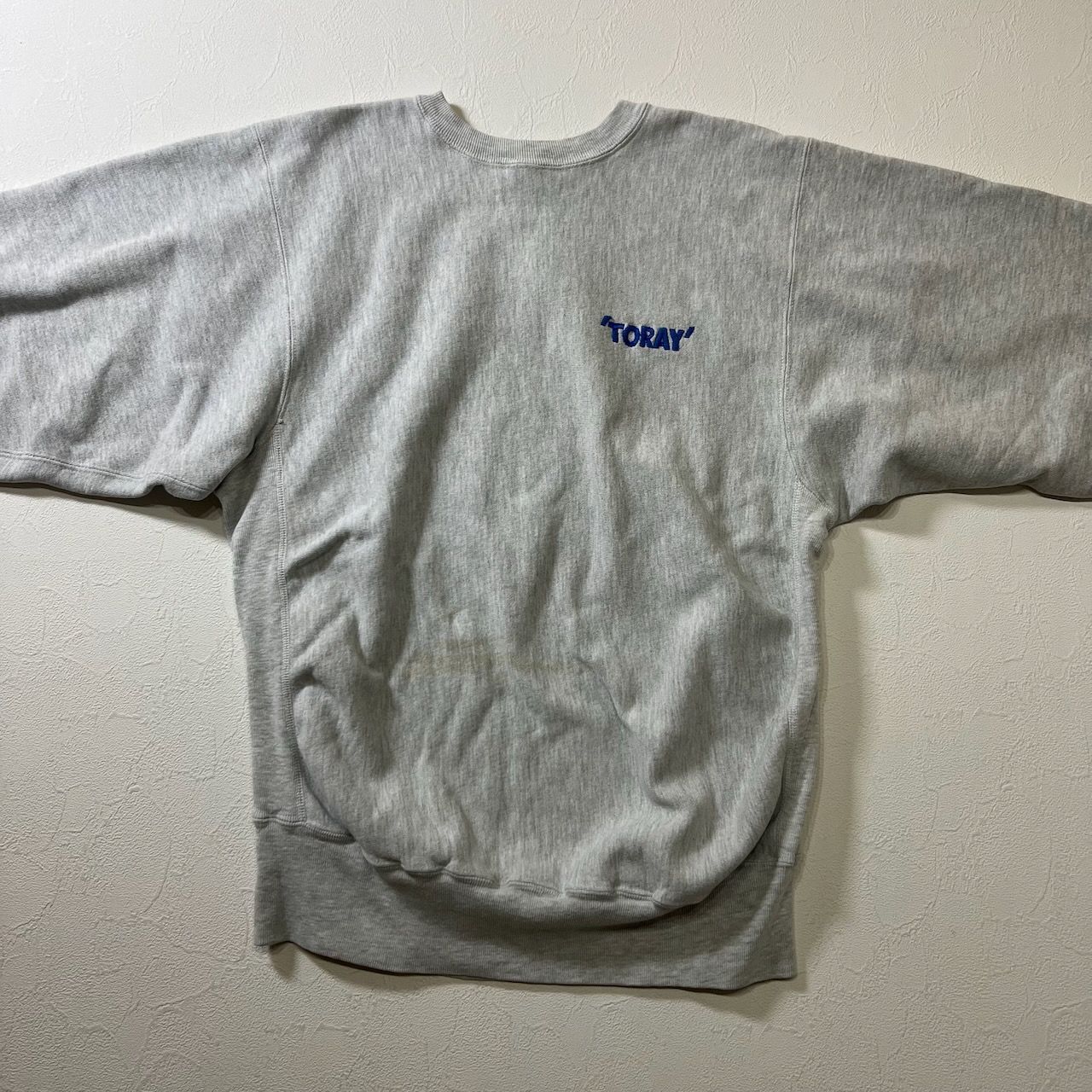 90s champion REVERSE WEAVE 胸刺繍ロゴ スウェット トレーナー 