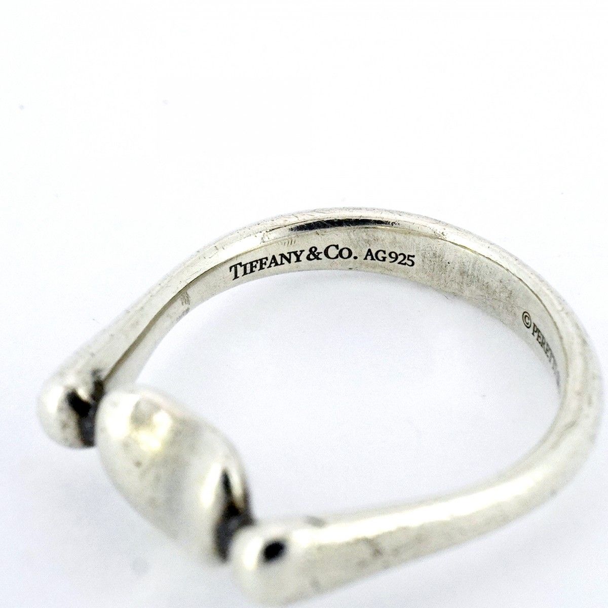 ☆SALE【5jpb0191】ティファニー リング ビーン シルバー925 8号【中古