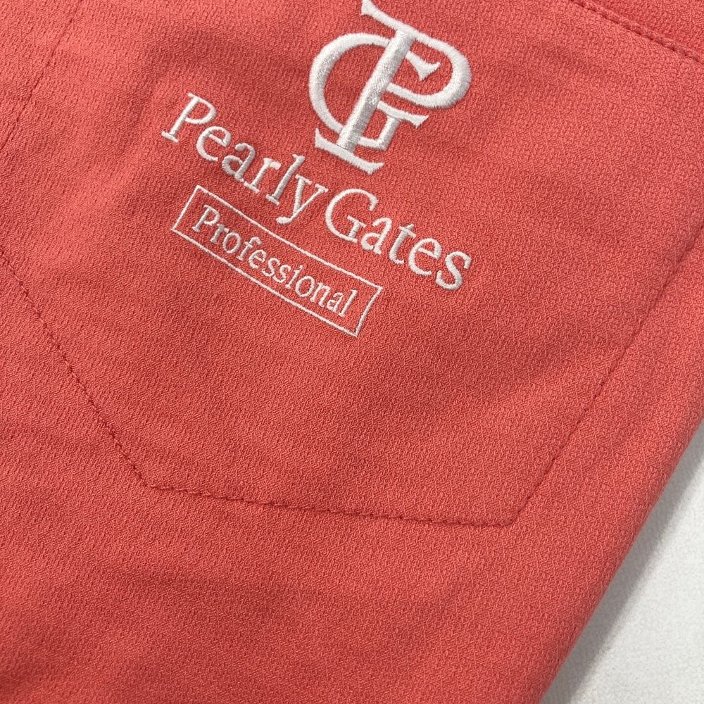 サイズ：0 PEARLY GATES パーリーゲイツ 2024年モデル ストレッチ ロングパンツ  ピンク系 [240101591596] ゴルフウェア レディース ストスト サイズ：0 PEARLY GATES パーリーゲイツ 2024年モデル ストレッチ