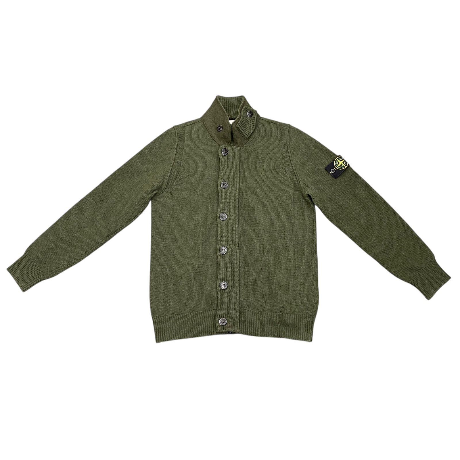 ☆EM1276 STONE ISLAND ストーンアイランド ウール ジップアップ