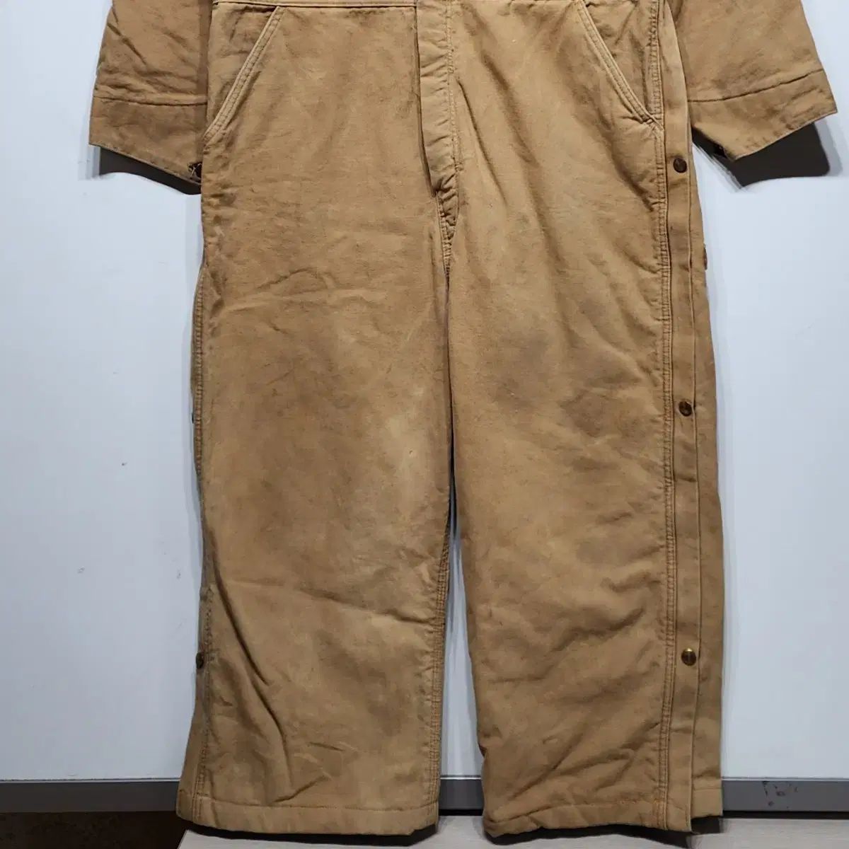 Carhartt カーハート ダック カバーオール オールインワン ブラウン XL