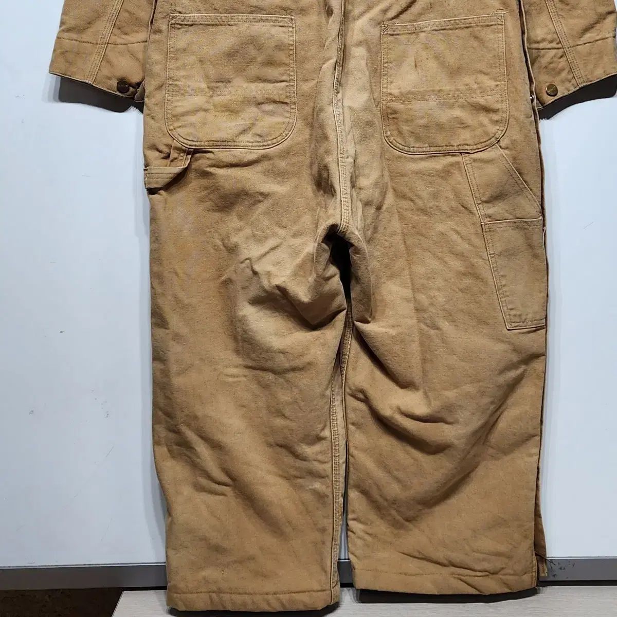 Carhartt カーハート ダック カバーオール オールインワン ブラウン XL