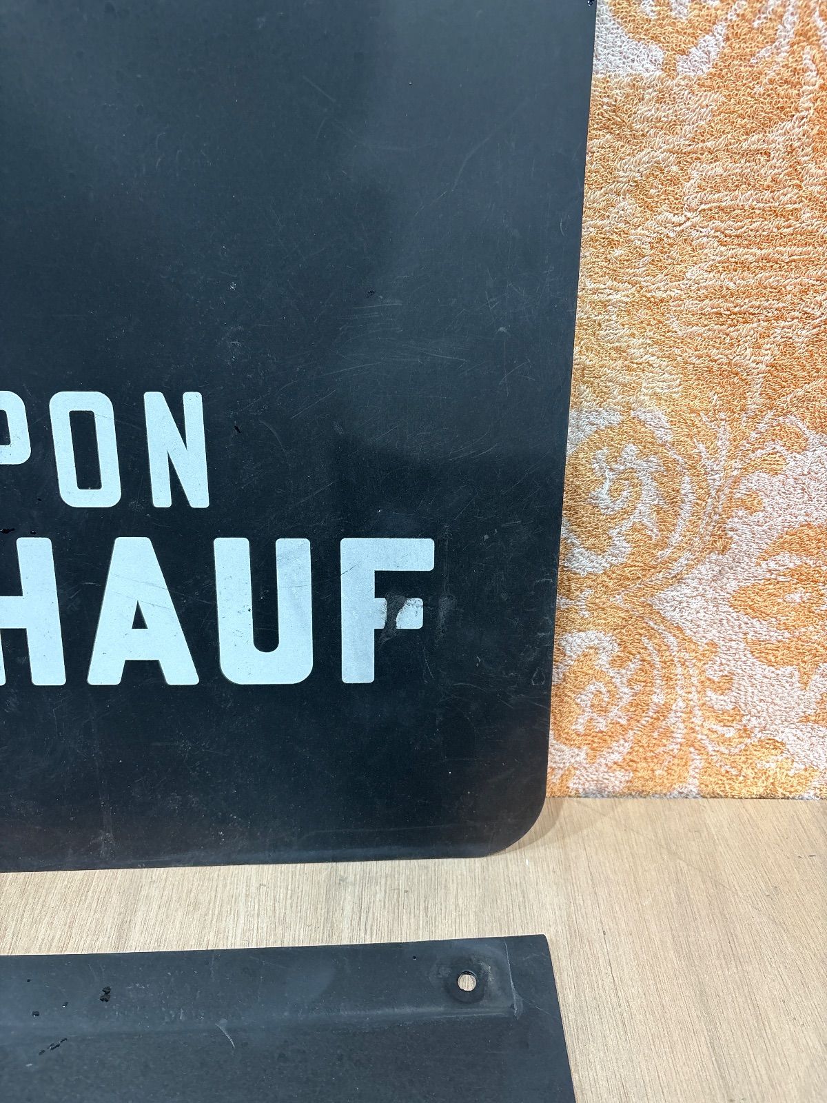 日本フルハーフ/泥除け/トラック/純正品/FRUEHAUF/垂れゴム/大型/中型 