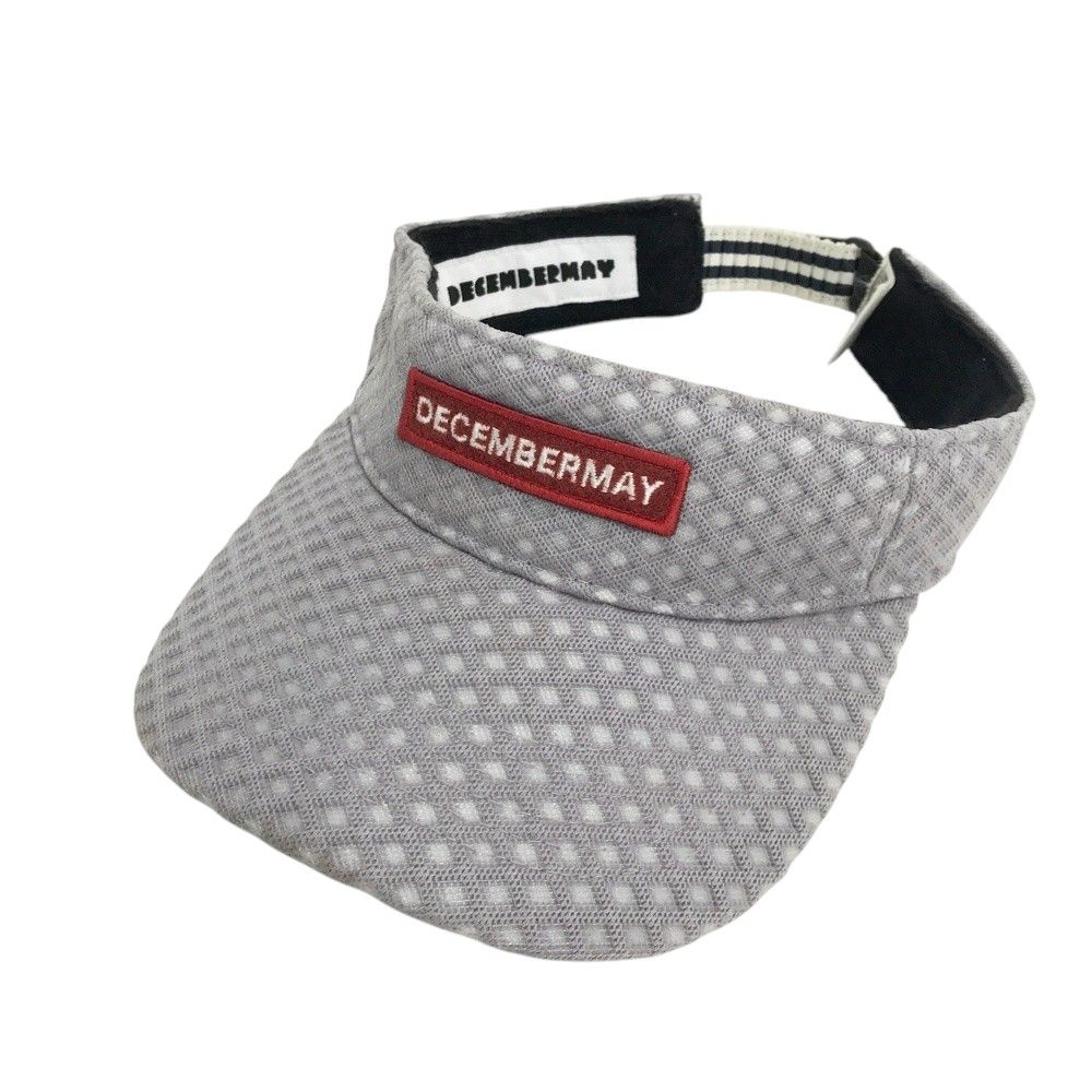 DECEMBERMAY ディセンバーメイ サンバイザー グレー系 [240101588273