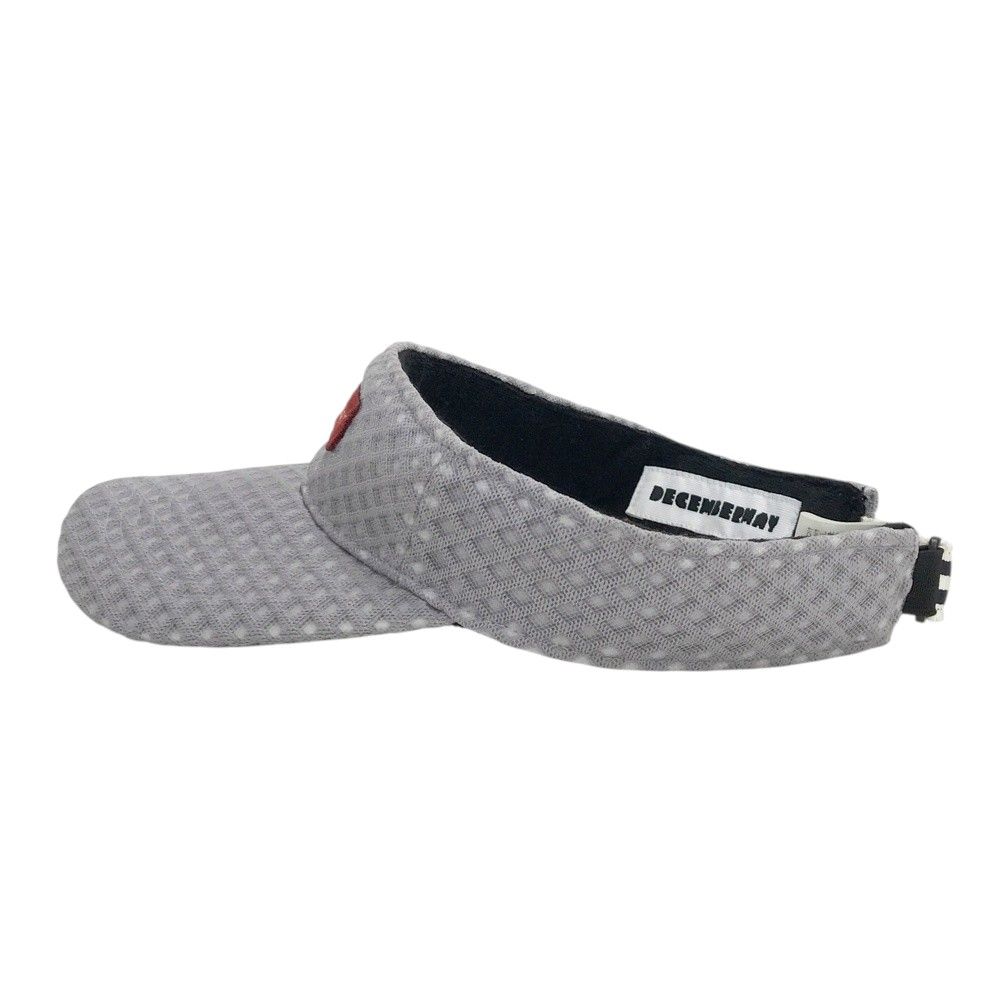 DECEMBERMAY ディセンバーメイ サンバイザー グレー系 [240101588273