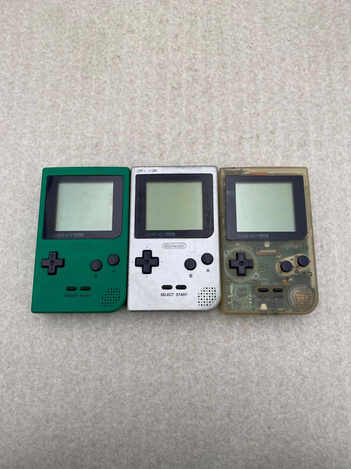 ゲームボーイポケット 本体 まとめ売り 3点 ジャンク - メルカリ
