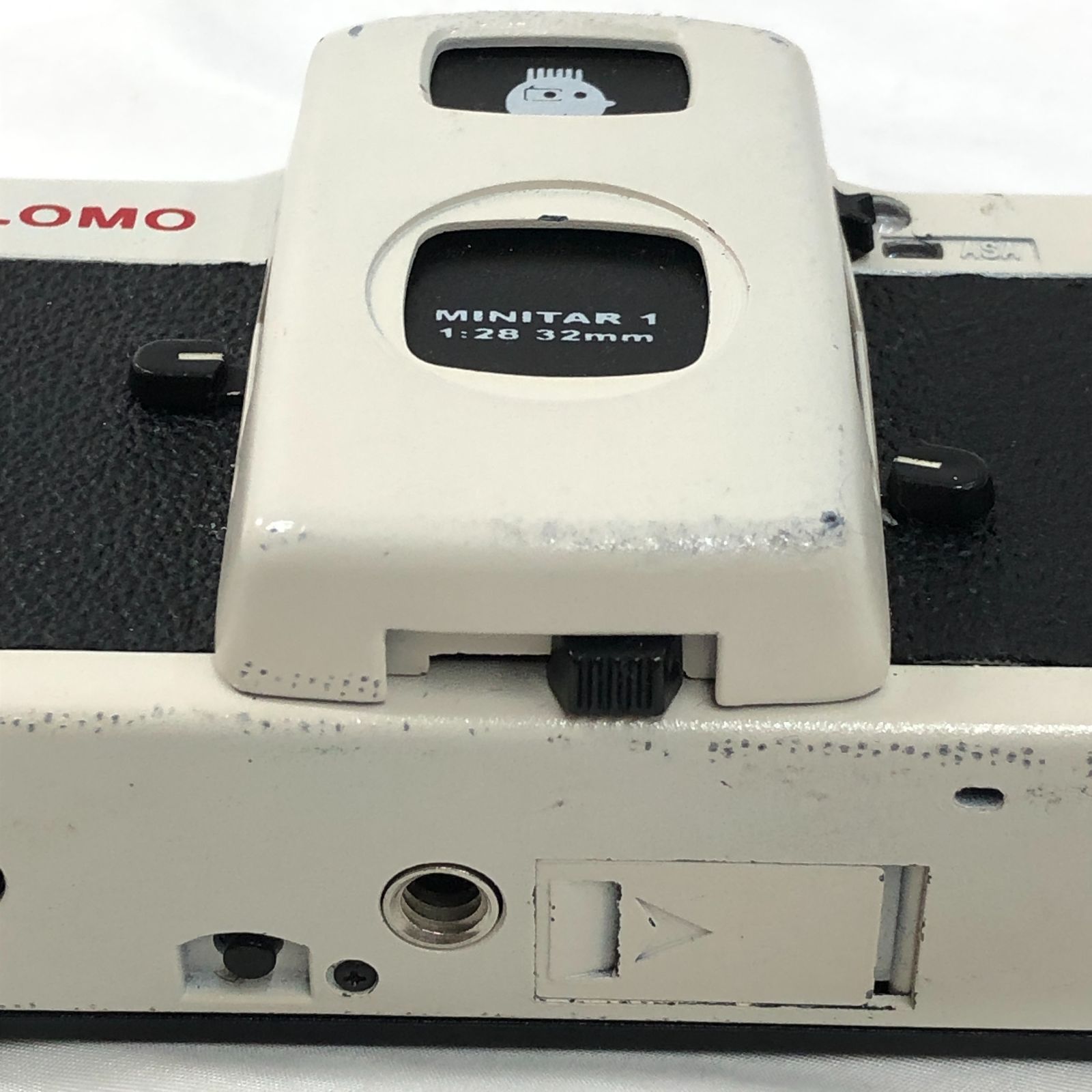 lomo カメラ　LC-A ブラック×ホワイト ジャンク 希少 レア ジャンク】LOMO LC-A ロモ ブラック×ホワイト 限定カラーモデル 希少