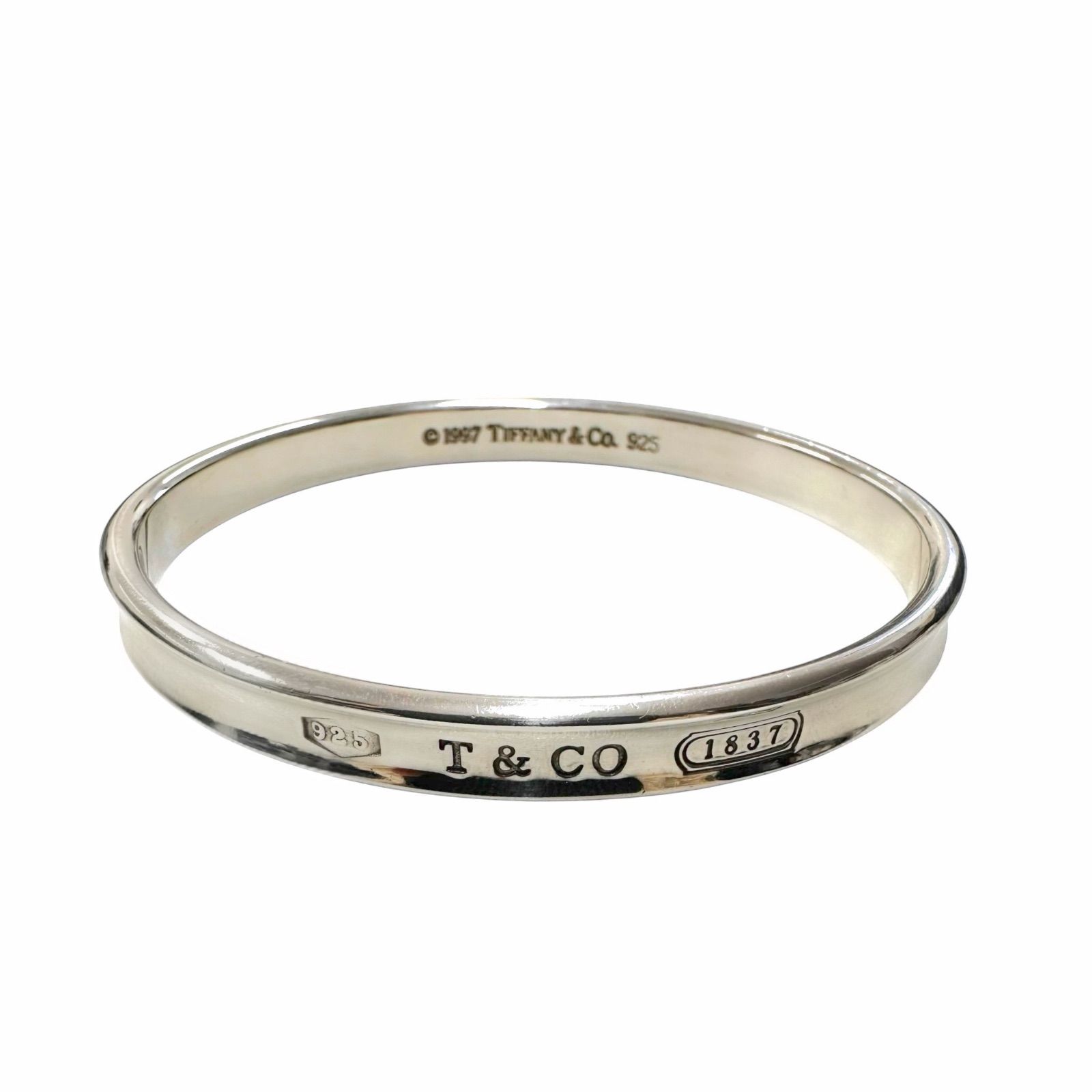 ティファニー　1837 sv925 バングル　シルバー　ブレスレット 楽天市場】ティファニー TIFFANY&Co. 1837 バングル ブレスレット カフ
