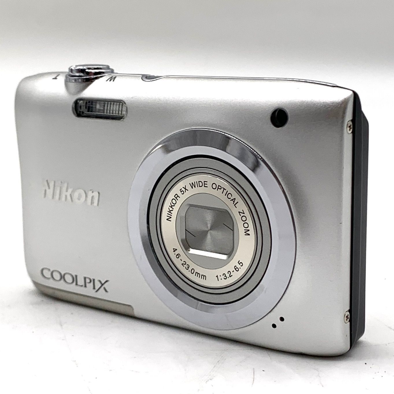 動作未確認】Nikon コンパクトデジタルカメラ COOLPIX A100 シルバー