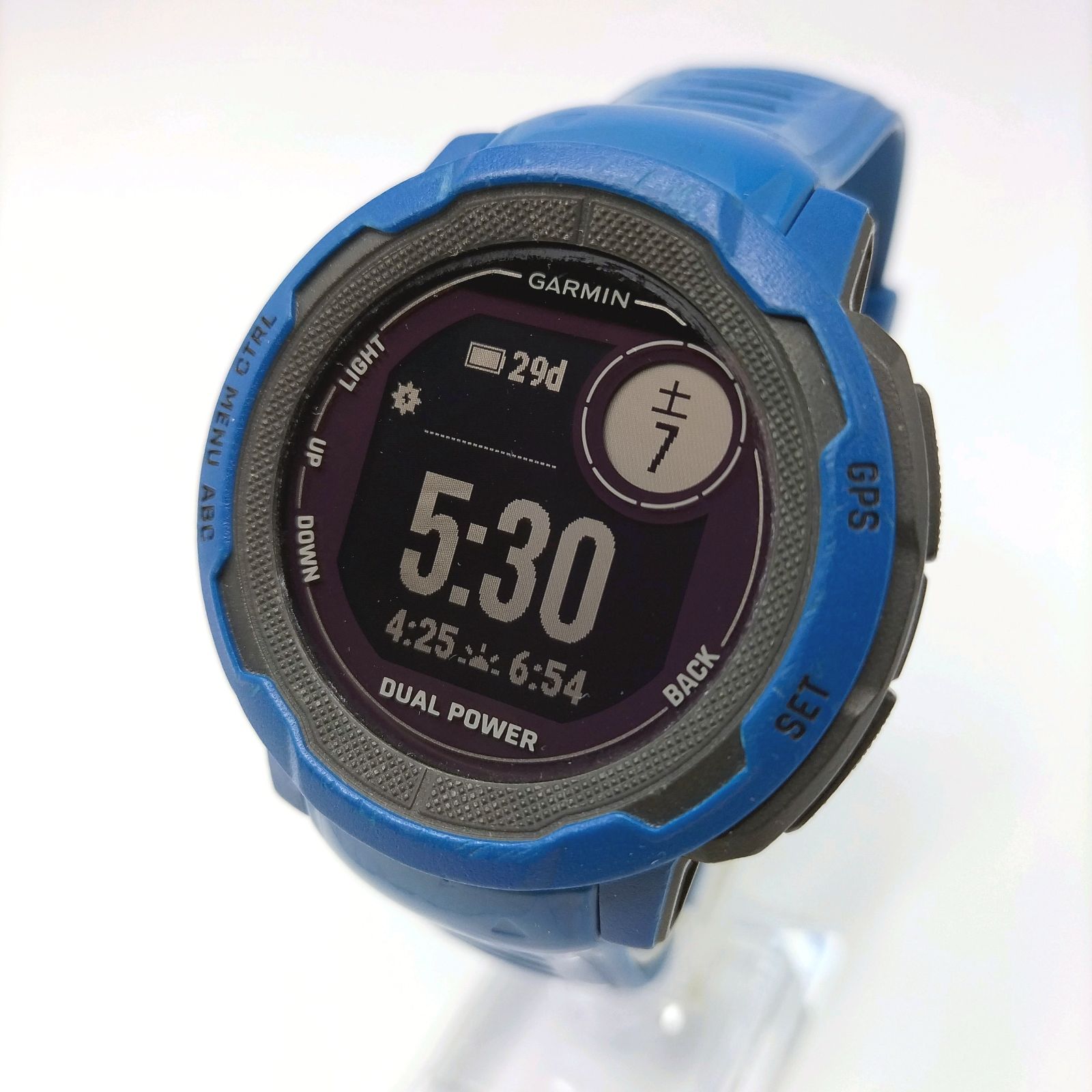 Garmin Instinct 2 Dual Power Tidal Blue - メルカリ