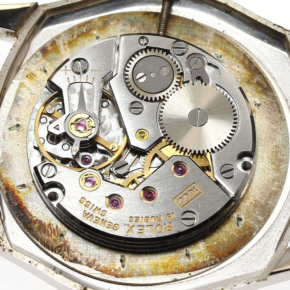 Rolex 3802 Cellini Cal.1600ムーブメント　K18WG ロレックス ROLEX 3802 チェリーニ K18WG Cal.1600 手巻き レディース_