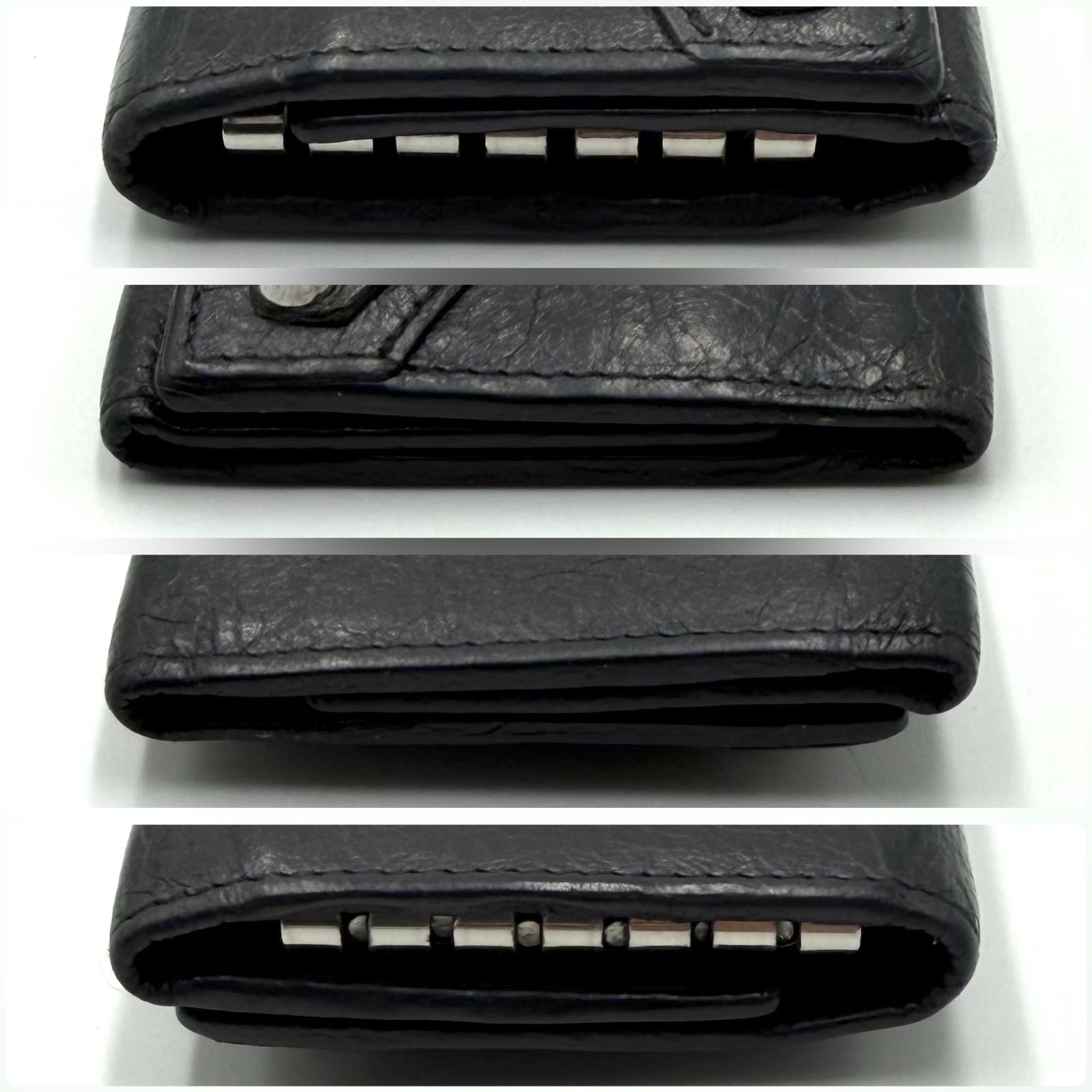 バレンシアガ BALENCIAGA キーケース 6連 グレー - メルカリ