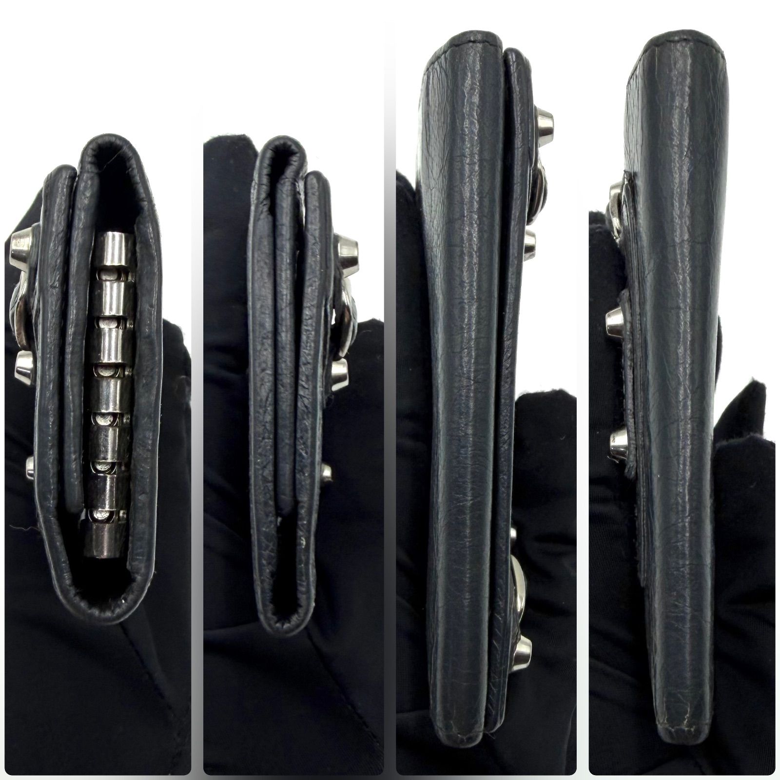 バレンシアガ BALENCIAGA キーケース 6連 グレー - メルカリ