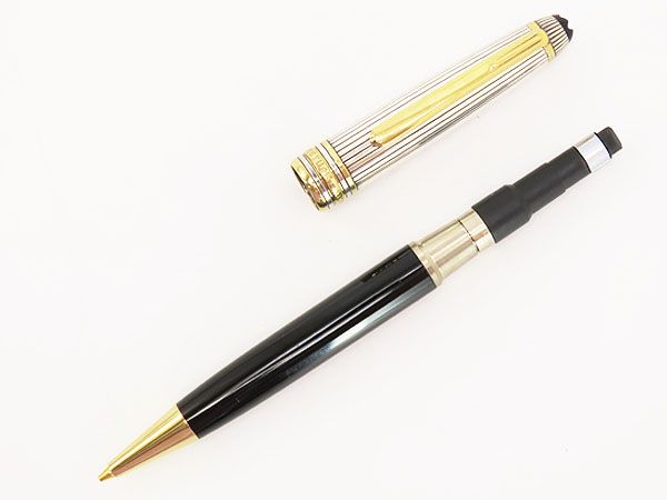 モンブランシャープペンシル ソリテール ドゥエ AG925‼️希少‼️ 激レア美品】モンブラン MONT BLANC マイスターシュテュック
