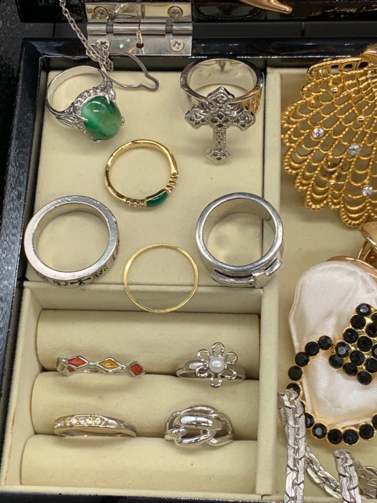 遺品整理 生前整理 アクセサリー まとめ売り ネックレス リング