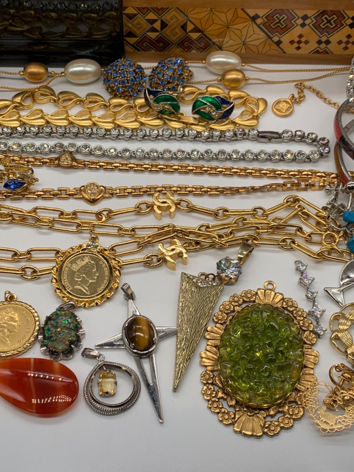 遺品整理 生前整理 アクセサリー まとめ売り ネックレス リング