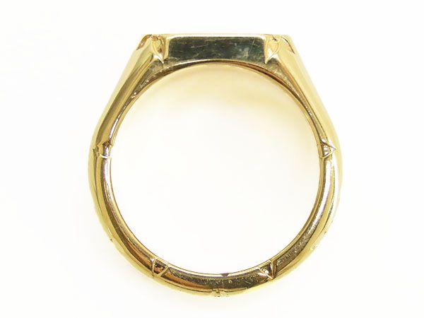 ルイヴィトン LOUIS VUITTON シグネットリング モノグラム M 指輪