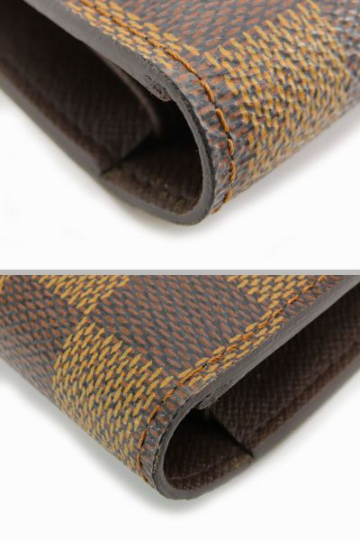 新品同様】ルイヴィトン LOUIS VUITTON ダミエ ポルトトレゾール