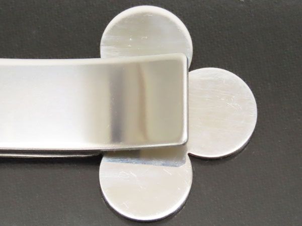 美品】ルイヴィトン LOUIS VUITTON フラワーモチーフ ビルクリップ