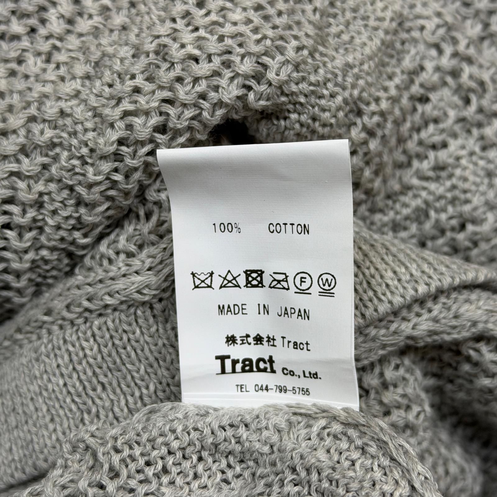 参考上代52,800円 未使用 NVRFRGT 25SS SEMI SHEER CABLE KNITTED