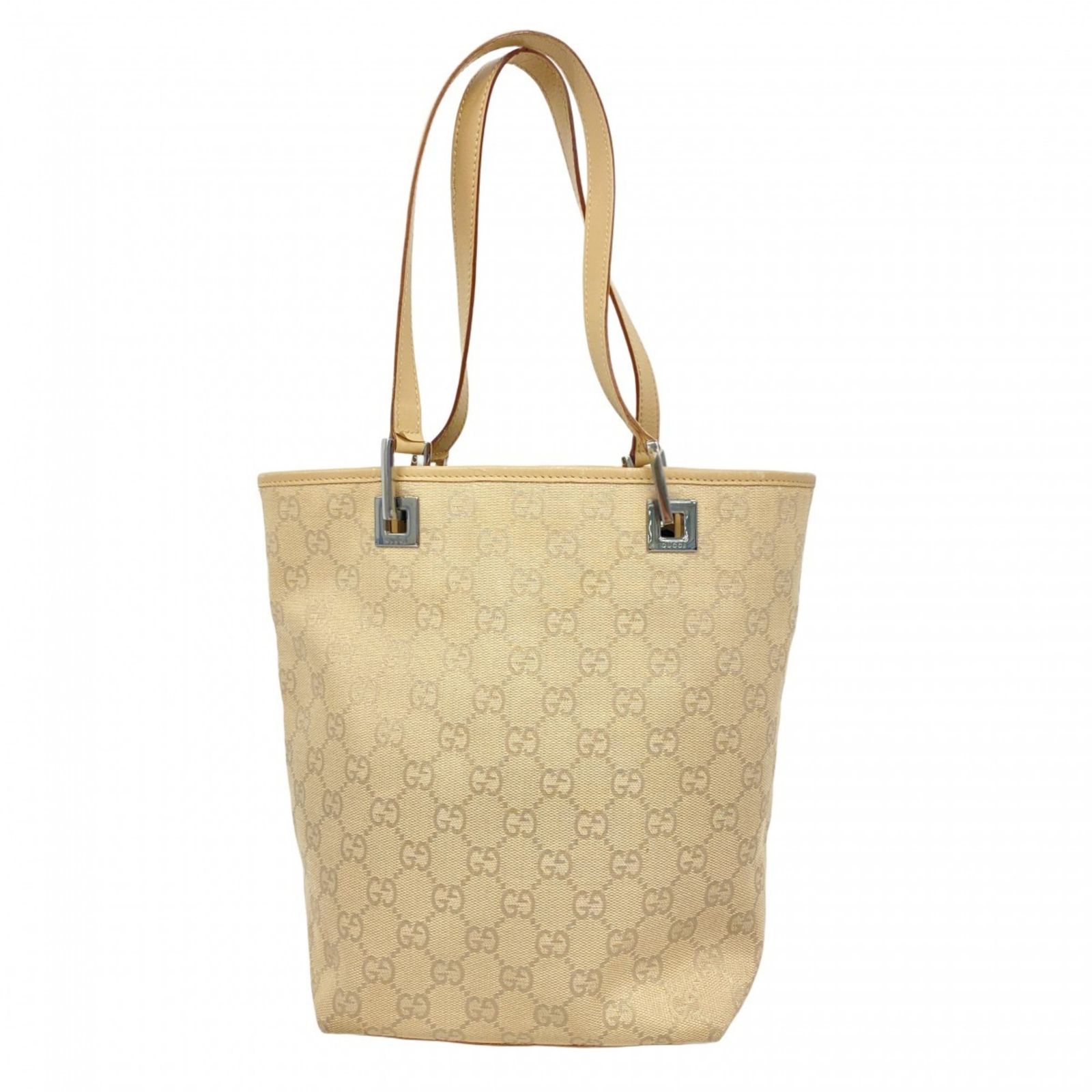 Gucci トートバッグ ベージュ キャンバス グッチ(Gucci) グッチ トート 