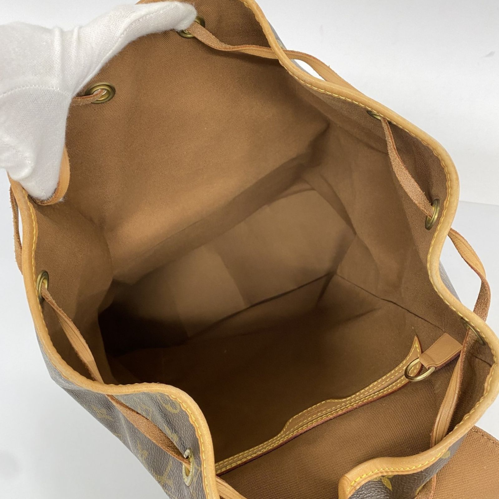 ルイヴィトン M51135 リュック・デイパック ブラウン  LOUIS VUITTON モンスリ モノグラム ルイ・ヴィトン(Louis Vuitton) ルイ・ヴィトン リュック・デイパック