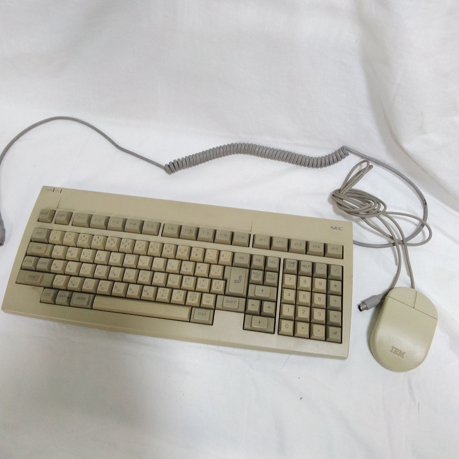 ジャンク！キーボード マウス 通電・動作未確認 NEC IBM PC98 レトロPC