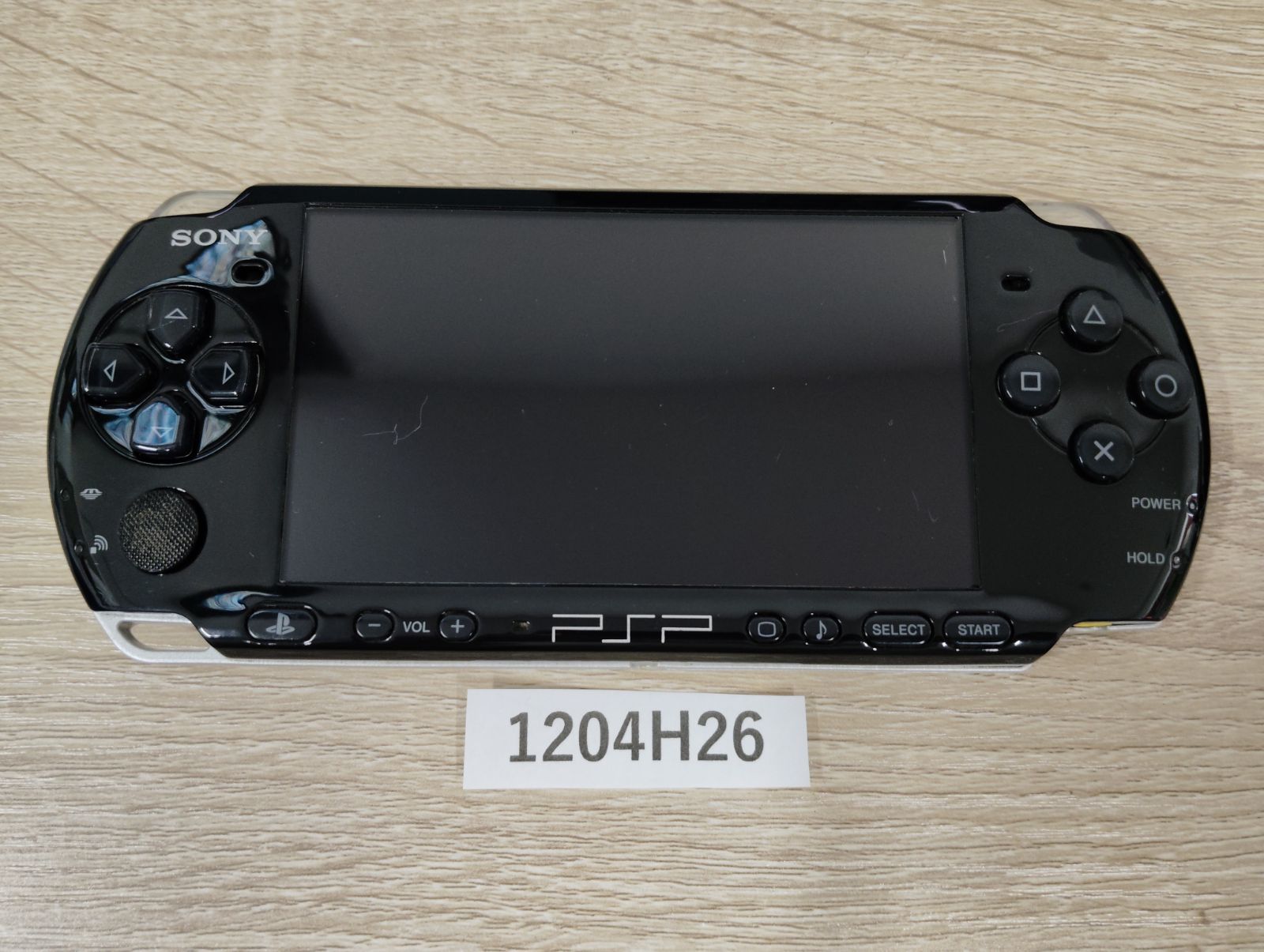 PSP SONY中古 1204H26】 SONY PSP 本体 ブラック 中古 本体のみ ジャンク品 - メルカリ