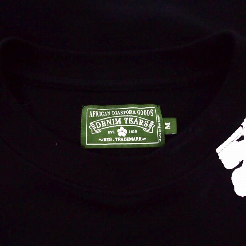 デニムティアーズ DENIM TEARS Long Sleeve Cotton Wreath T-shirt