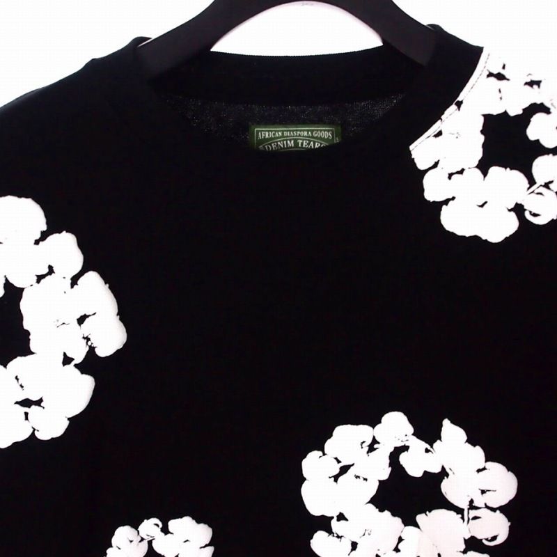 デニムティアーズ DENIM TEARS Long Sleeve Cotton Wreath T-shirt