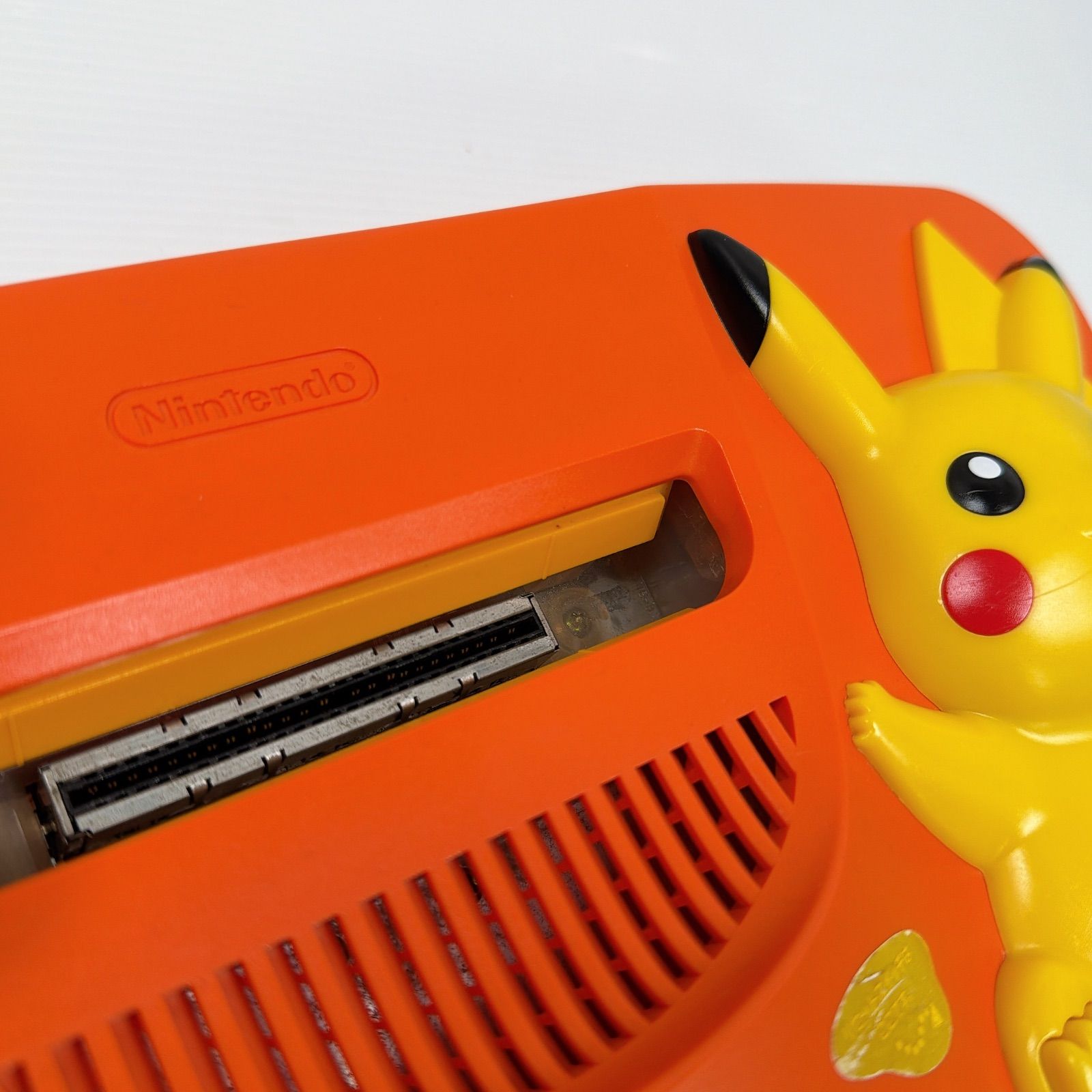 美品 ニンテンドー64本体 ピカチュウ オレンジ イエロー 拡張パック