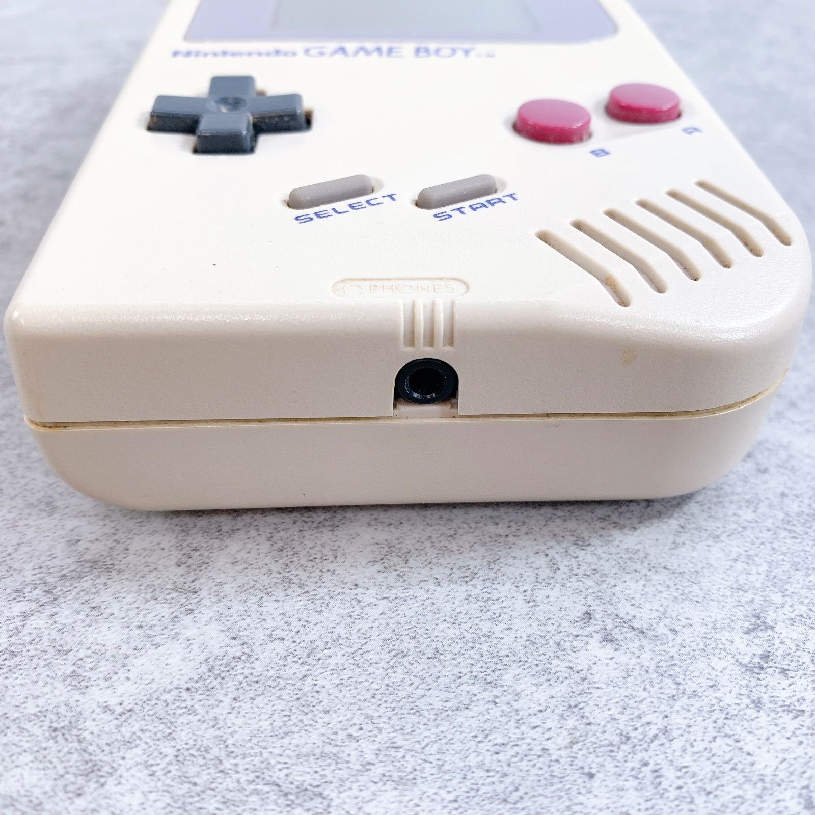 H-394 Nintendo 任天堂 ゲームボーイ GAME BOY DMG-01 グレー 動作品