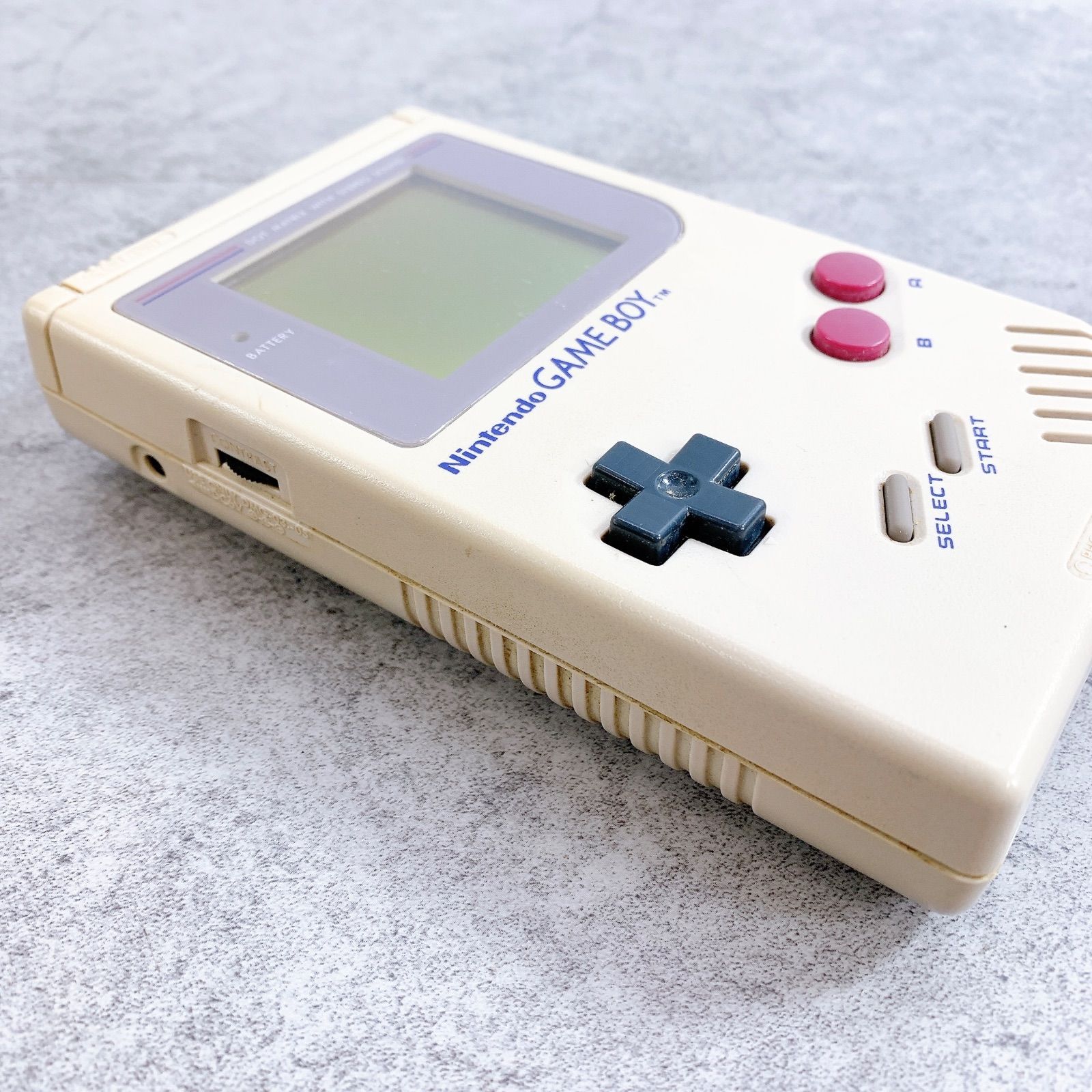動作OK 本体のみ 初代ゲームボーイ DMG-01 グレー DMG-01 ゲームボーイ 