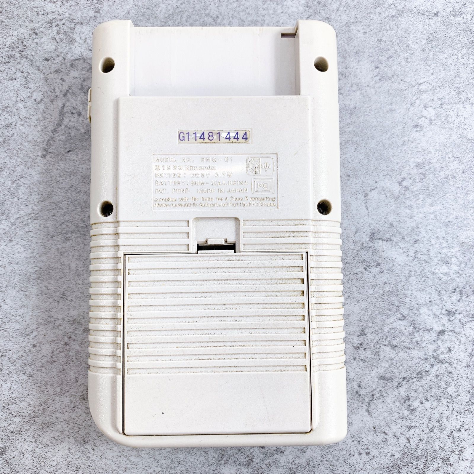 H-394 Nintendo 任天堂 ゲームボーイ GAME BOY DMG-01 グレー 動作品