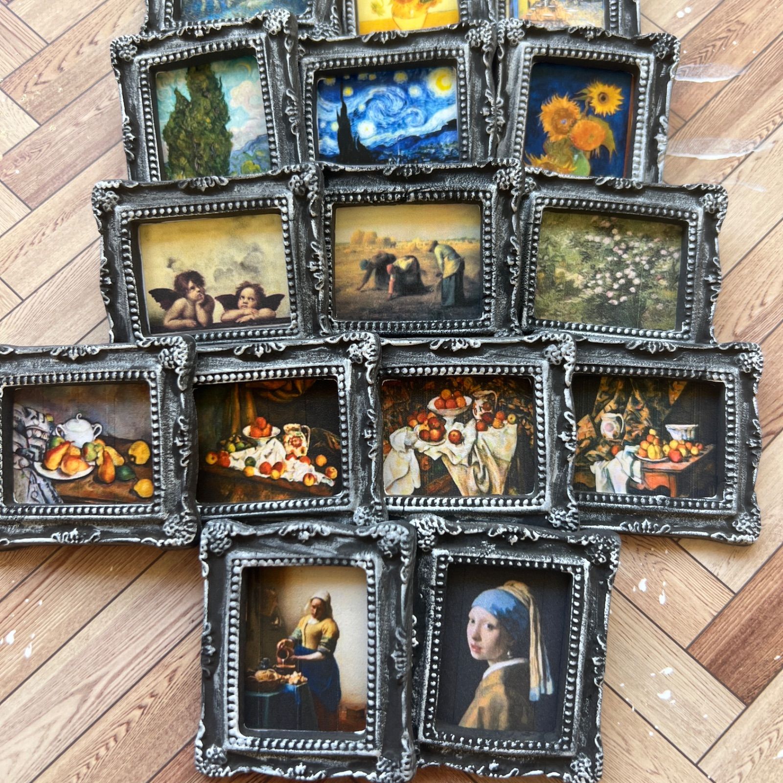 64】ミニチュア絵画有名画家セレクト - メルカリ