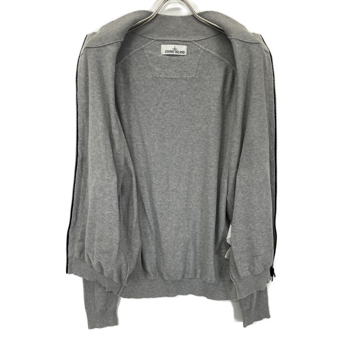 STONE ISLAND ストーンアイランド 6415562B2 ｸﾞﾚｰ ｺｯﾄﾝ ｺﾝﾊﾟｽﾊﾟｯﾁ