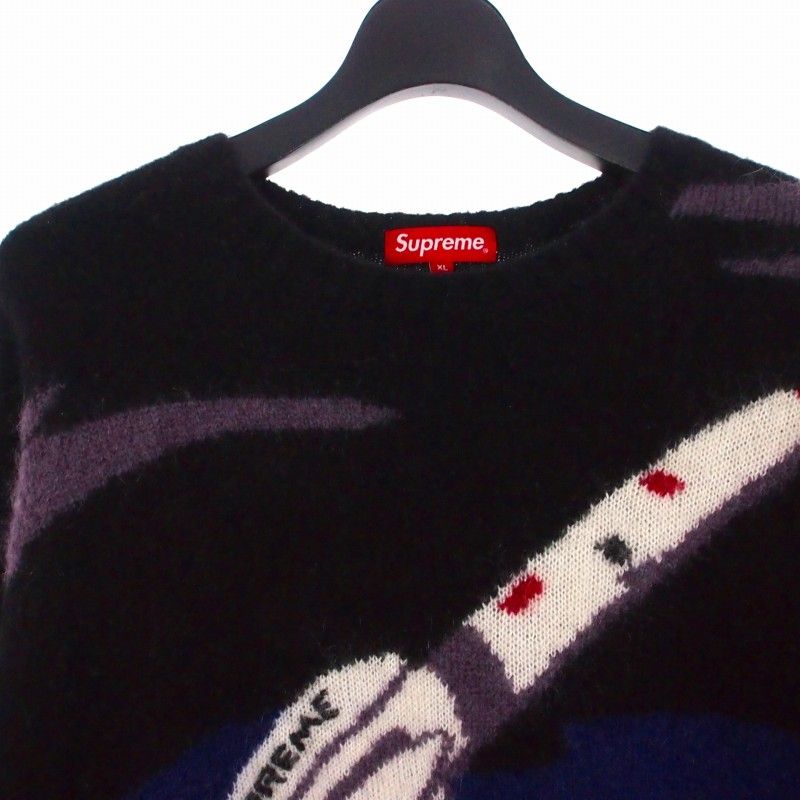 Supreme Rocket Sweater モヘアニット スウェット XL Supreme Rocket Sweater - Size XL - Blue - NEW | eBay