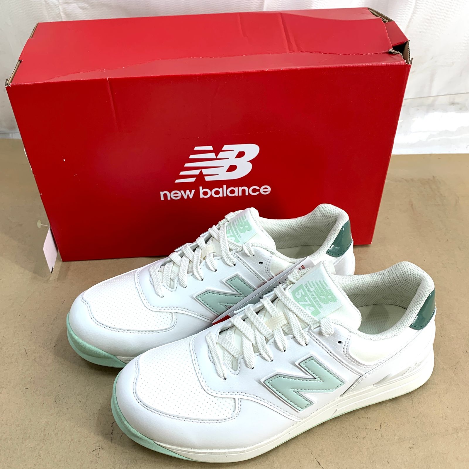 開封済・未使用品】ニューバランス ゴルフシューズ 574 v3 WGS574