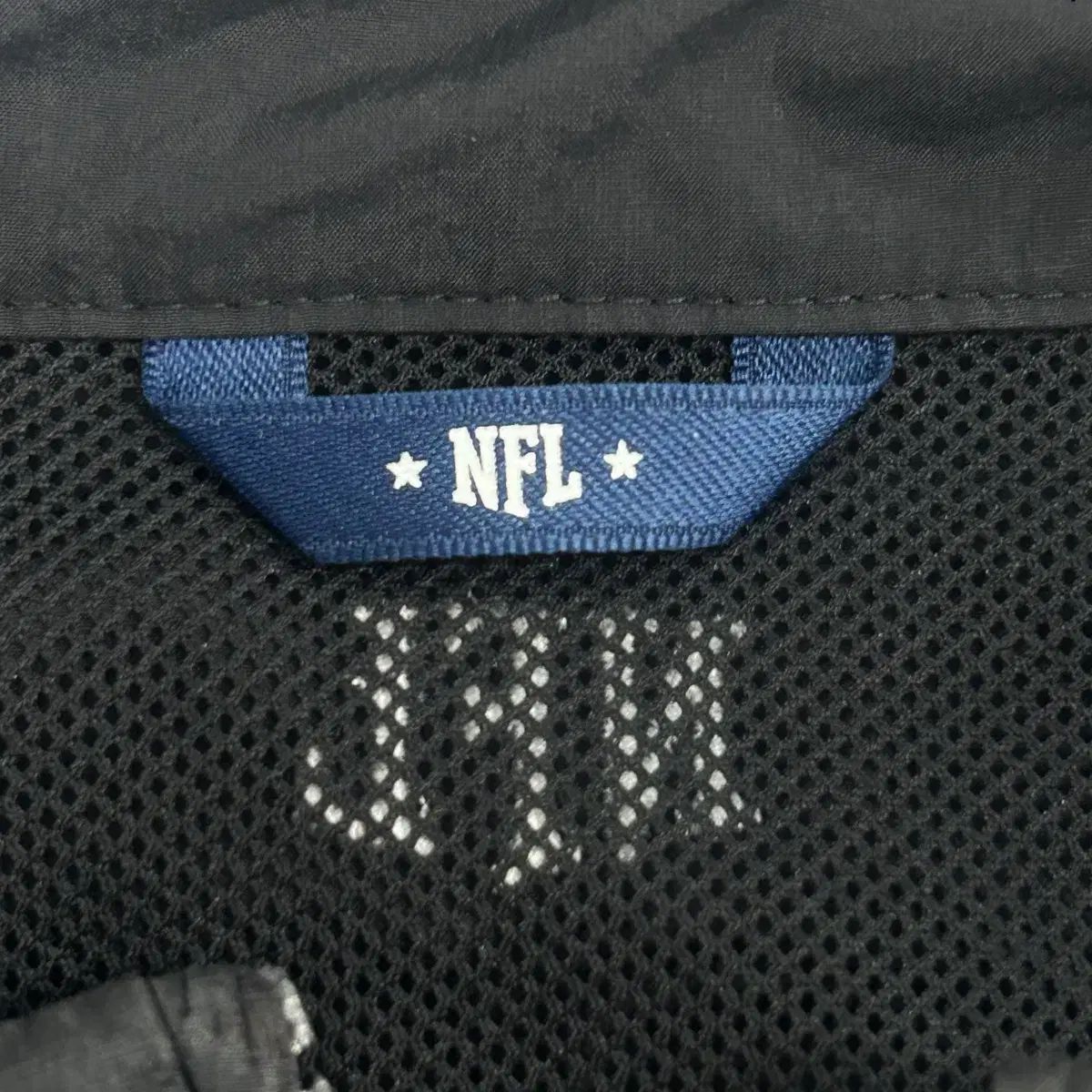 NFL スモールロゴ グレー バイカラー ウィンドブレーカー 【公式通販】