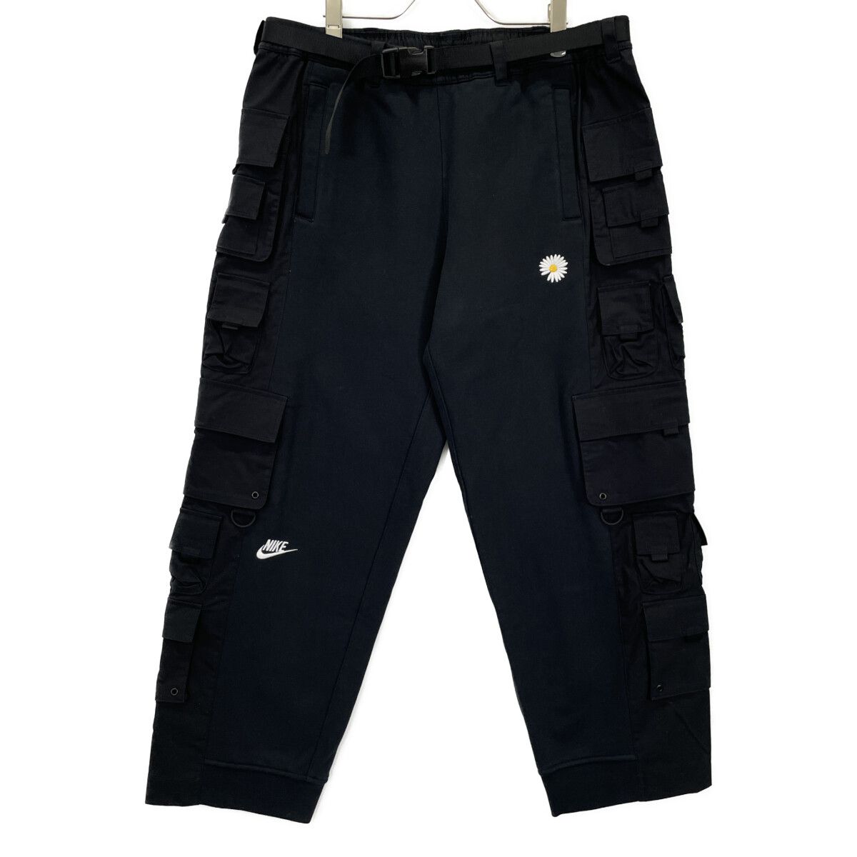 NIKE ナイキ × PEACEMINUSONE ﾌﾞﾗｯｸ ｶｰｺﾞﾊﾟﾝﾂ XS - メルカリ