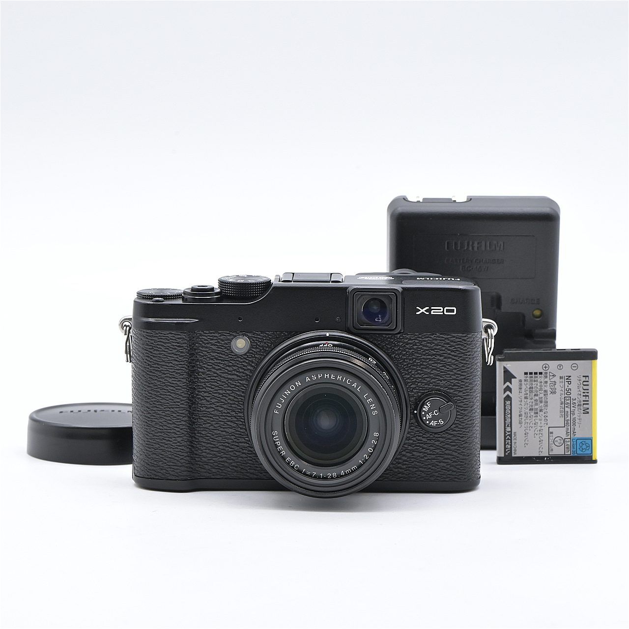 FUJIFILM フジフイルム X20 ブラック コンパクトデジタルカメラ【中古