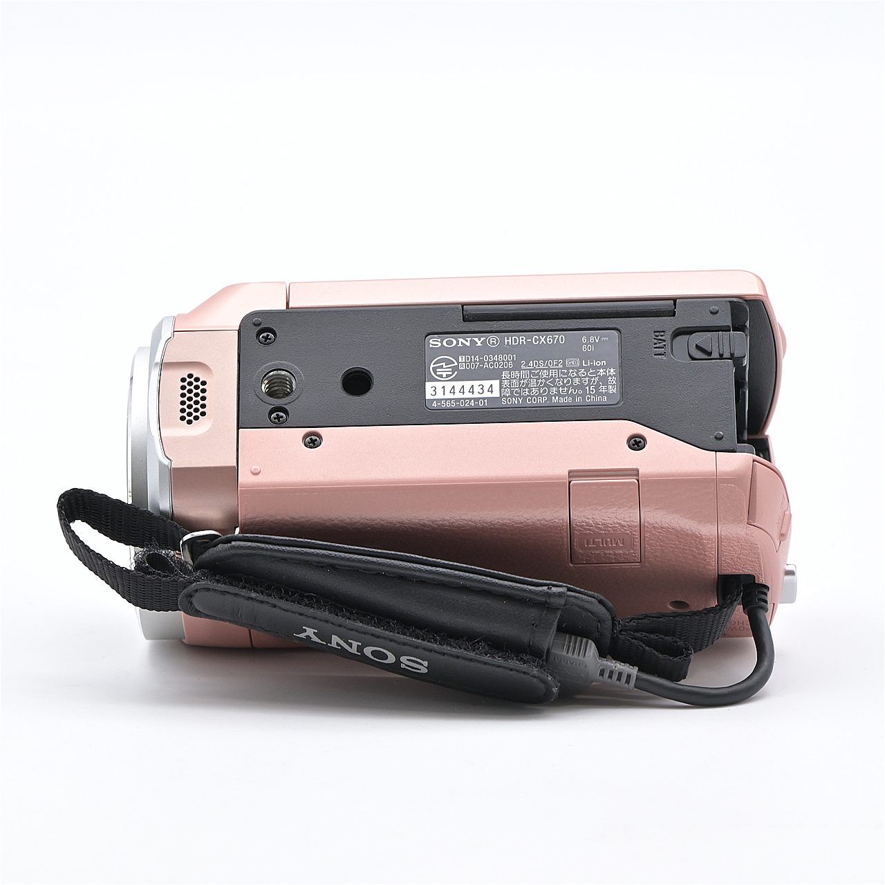 【美品】SONYビデオカメラ HDR-CX670 ピンク　美品 美品】SONY HDR-CX670 ハンディカム 9.2メガピクセル SONY HDR-CX670