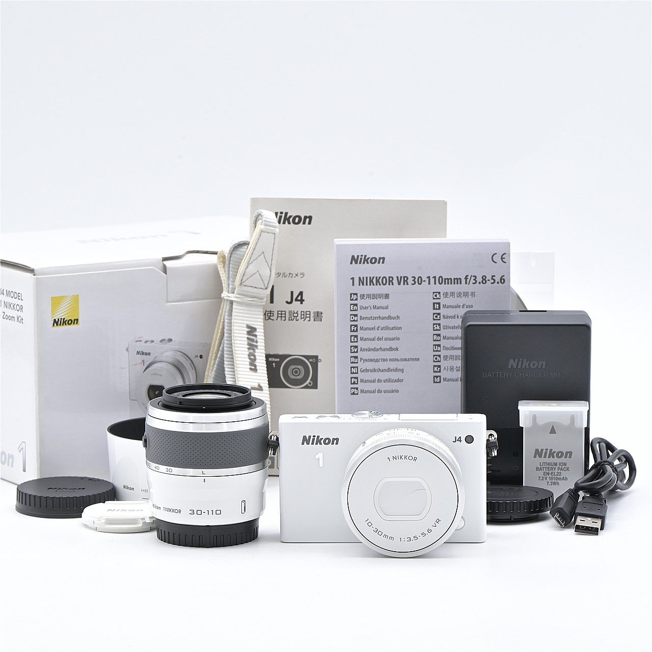 Nikon ニコン 1 J4 ダブルズームキット ミラーレス一眼レフカメラ