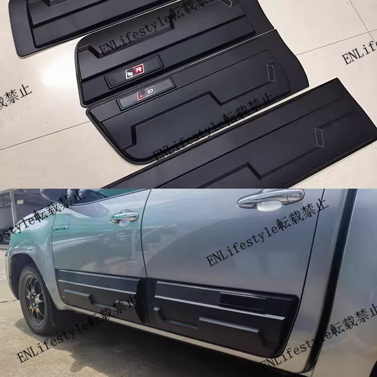 ハイラックス Revo サイド プロテクター 左右セット サイド モール GR