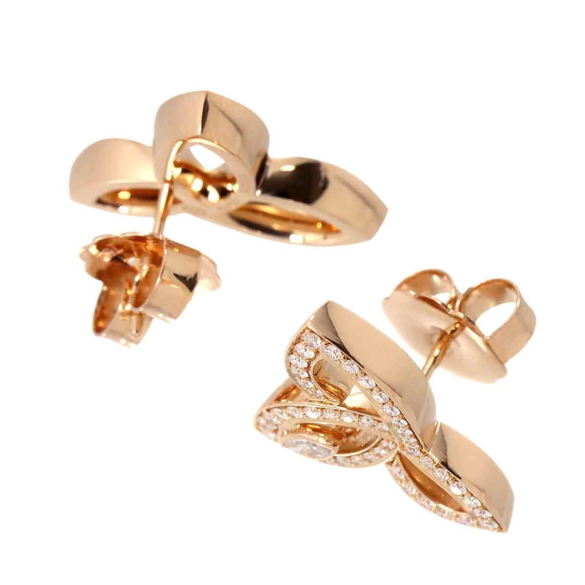 ハリー ウィンストン HARRY WINSTON リリークラスター ダイヤ ピアス