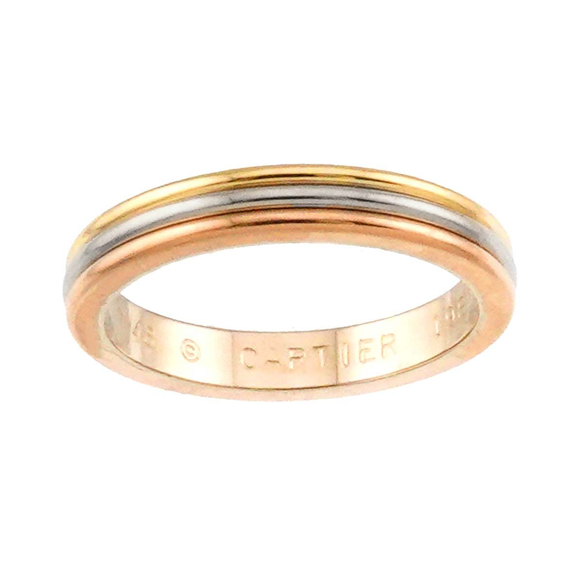 カルティエ Cartier ヴァンドーム #48 リング K18 YG WG PG スリー