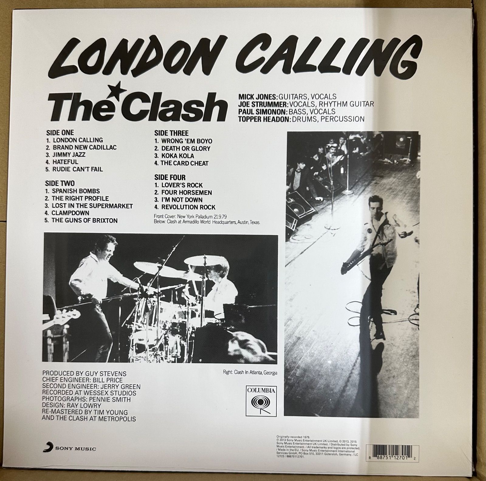 LP The Clash ザ クラッシュ ロンドン コーリング 2枚組 帯付 CLASH / London Calling (LP) / Epic | WAXPEND RECORDS